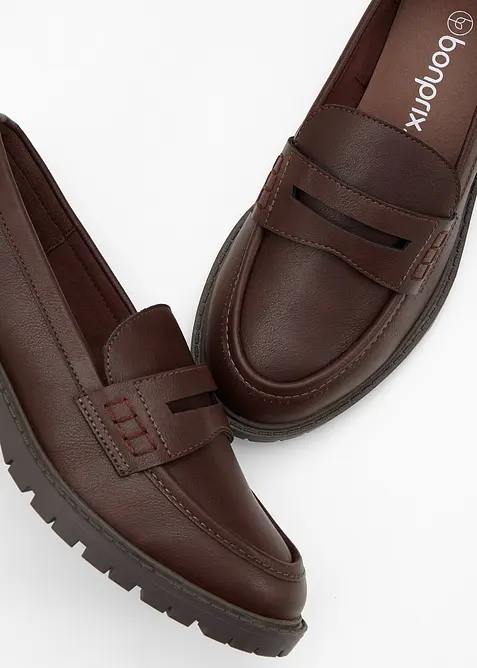 Loafers med grove s&aring;ler, bonprix