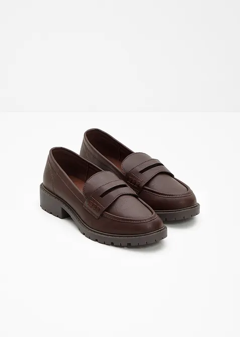 Loafers med grove s&aring;ler, bonprix