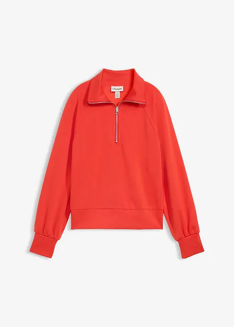 Sweatshirt i mykt scuba-materiale, bonprix