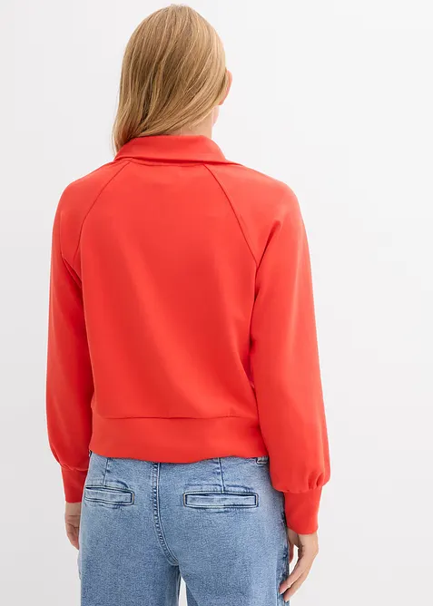 Sweatshirt i mykt scuba-materiale, bonprix