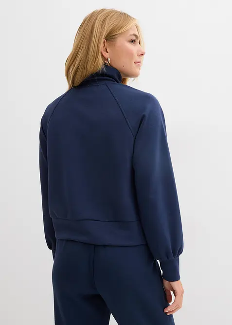 Sweatshirt i mykt scuba-materiale, bonprix