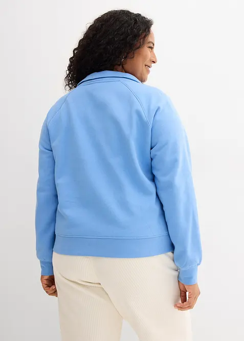 Sweatshirt i 100% &oslash;kologisk bomull, bonprix