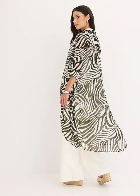 Lang chiffonbluse, bonprix