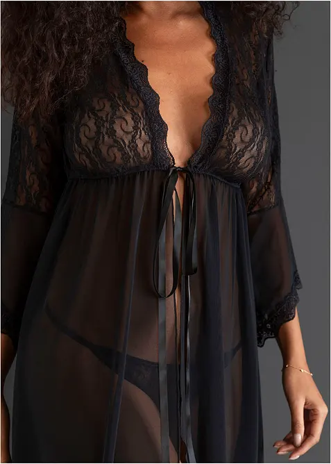 Kimono og stringtruse (2-delt sett), bonprix