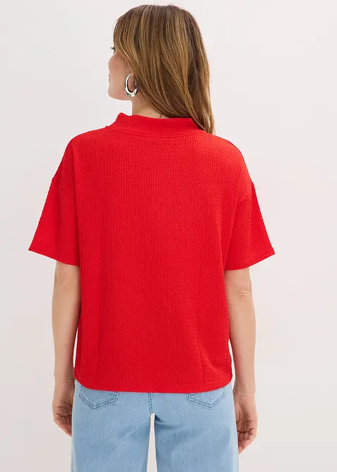 Topp i strukturert krepp, bonprix