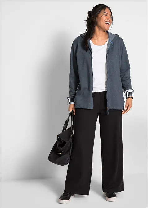 Bukse i Punto di Roma-materiale med komfortlinning, bonprix