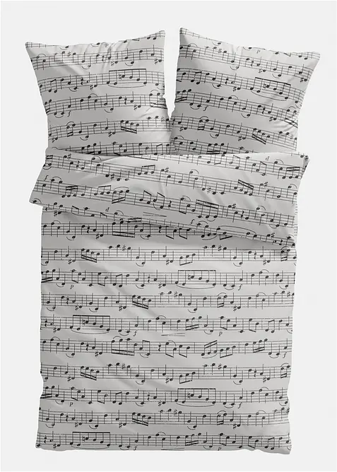 Sengesett med notem&oslash;nster, bonprix