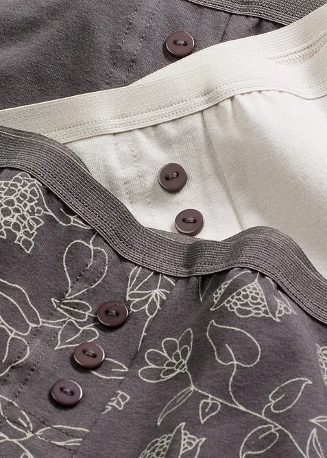 Lange boxershorts til dame (4-pack), bonprix