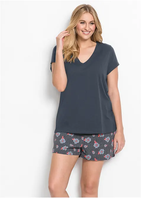 Pyjamas i 100% bomull, bonprix