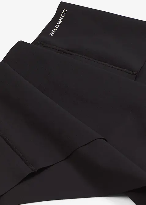 Gravidtruser med h&oslash;y midje (3-pack), bonprix