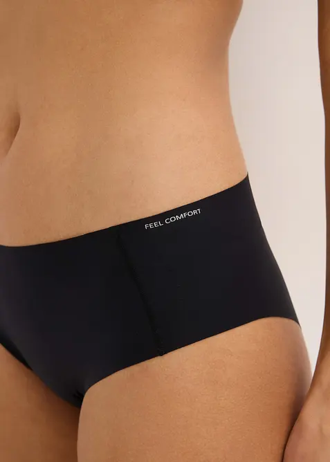 Gravidtruser med h&oslash;y midje (3-pack), bonprix
