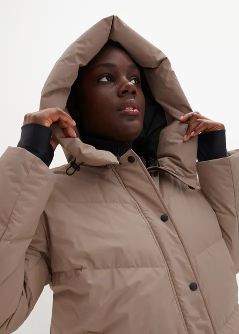 Dunk&aring;pe med print p&aring; innerf&ocirc;r, vannavvisende, bonprix