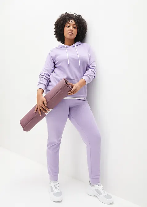 Joggedress med bomull (2-delt sett), bonprix