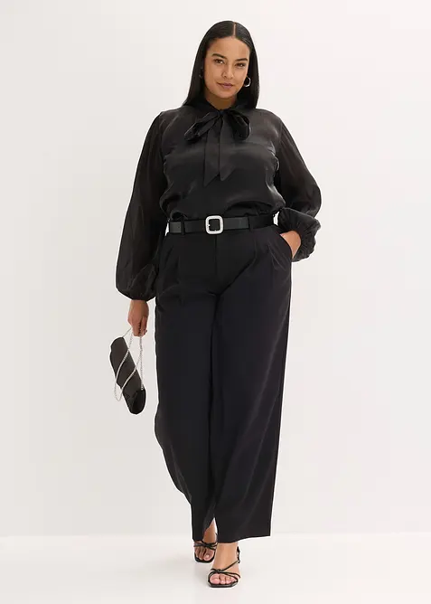 Bukse med vide ben, bonprix