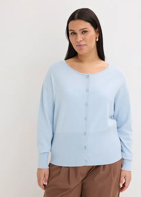 Finstrikket cardigan, bonprix