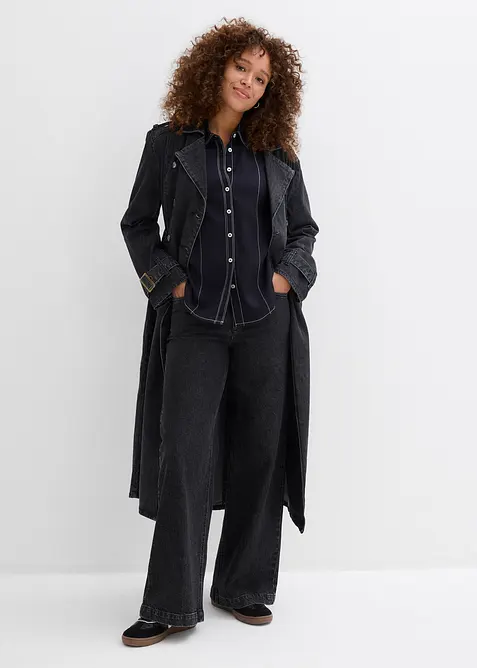 Bluse i lett viskose, bonprix