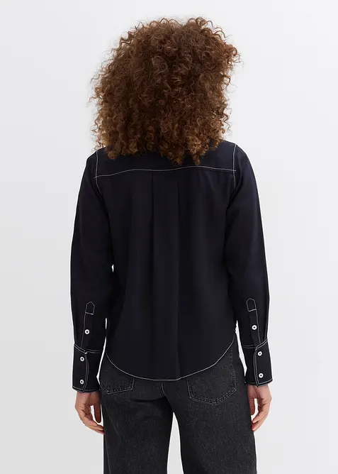 Bluse i lett viskose, bonprix