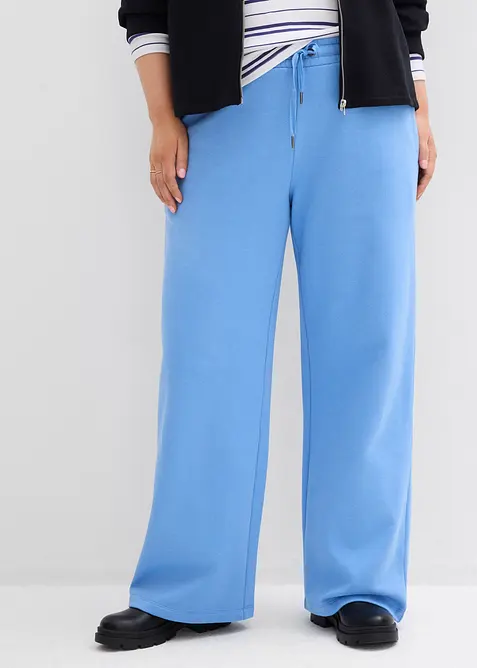 High Waist-joggebukse i 100% &oslash;kologisk bomull, bonprix