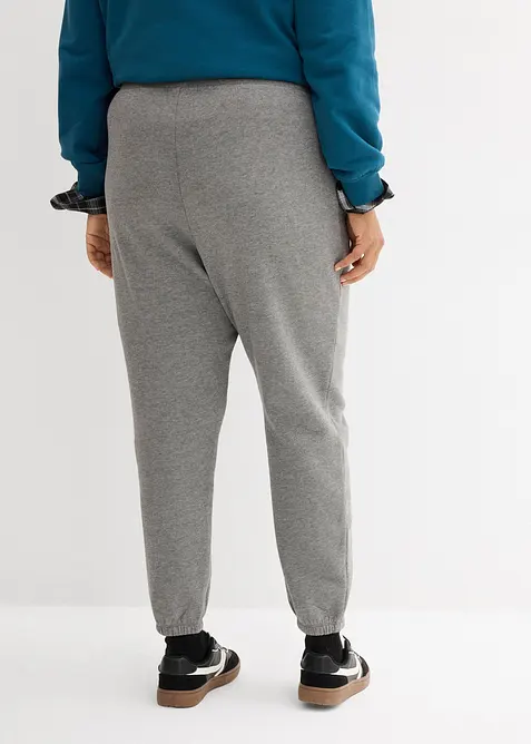 Drop crotch-joggebukse i 100% &oslash;kologisk bomull, bonprix