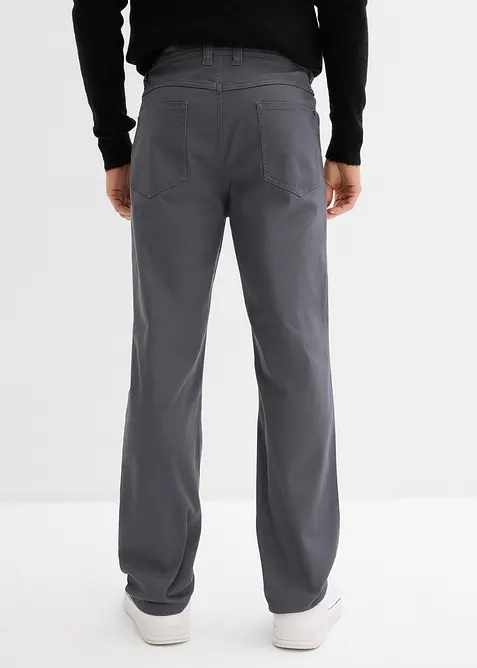 Classic fit stretchbukse med stretchlinning, Straight, bonprix