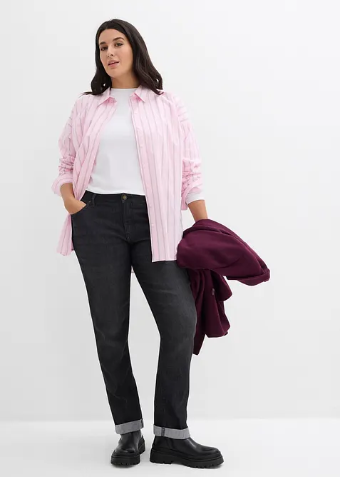 Straight-jeans Mid Waist, Stretch, bonprix