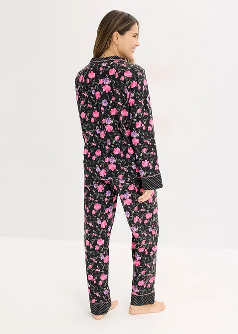 Pyjamas i 100% bomull, bonprix