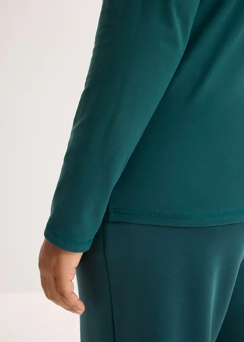 Termo-funksjonsjakke med halv glidel&aring;s, hurtigt&oslash;rkende, bonprix