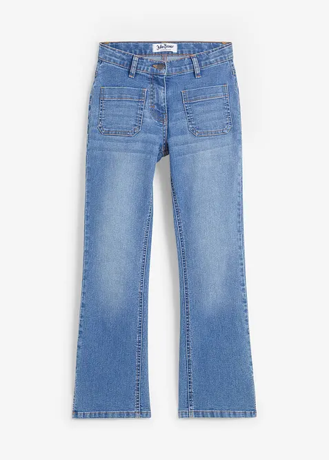 Flared-jeans Mid Waist, komfortlinning, bonprix