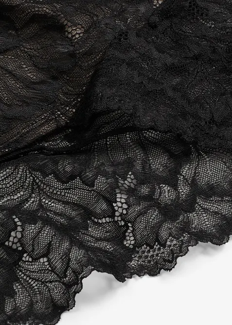 Nydelig blondetruse med h&oslash;y midje, bonprix