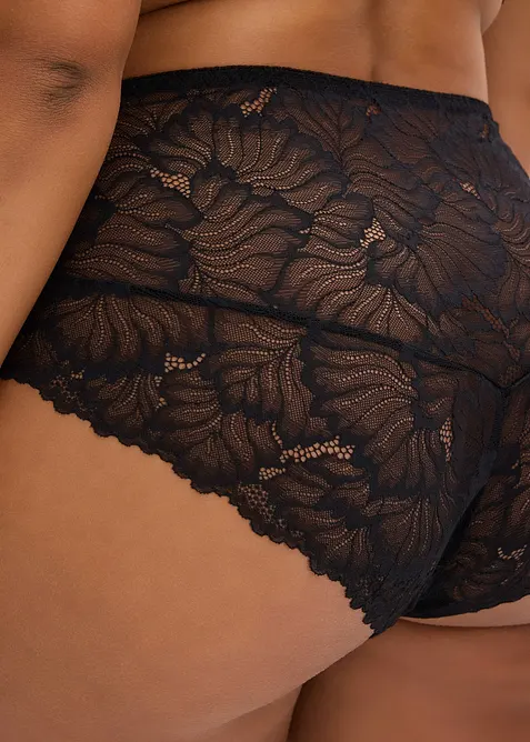 Nydelig blondetruse med h&oslash;y midje, bonprix