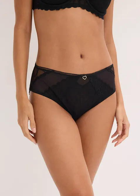 Maxitruse med delikat blonde, bonprix