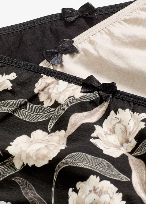 Maxitruse med komfortabel bomull (4-pack), bonprix