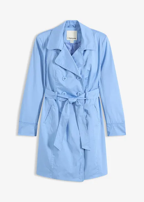 Trenchcoat i bomull, bonprix