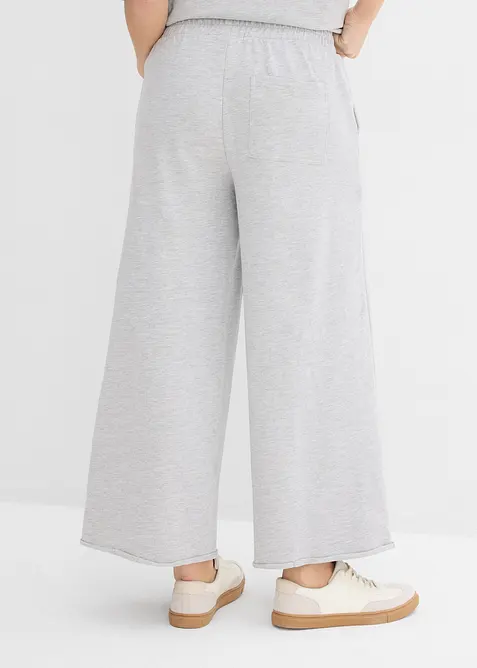 7/8-joggebukse i &oslash;kologisk bomull, bonprix