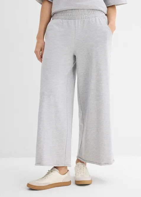 7/8-joggebukse i &oslash;kologisk bomull, bonprix