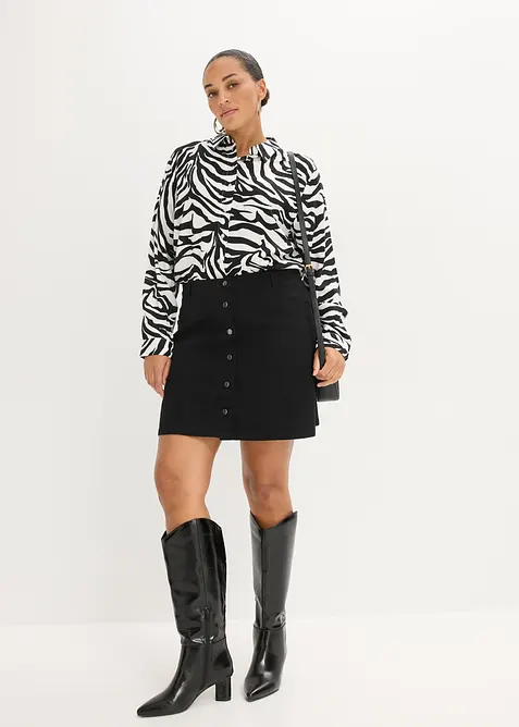 Bluse i lett viskose, bonprix