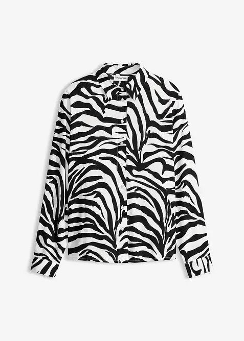 Bluse i lett viskose, bonprix