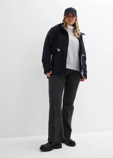 Vannavst&oslash;tende softshelljakke, bonprix