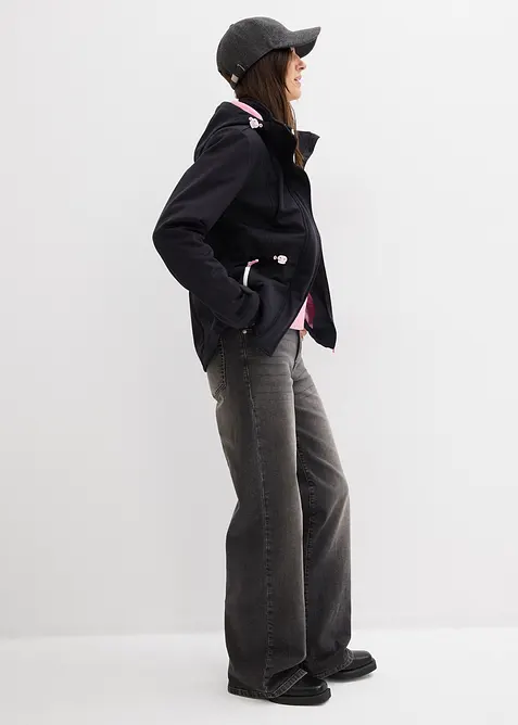 Vannavst&oslash;tende softshelljakke, bonprix