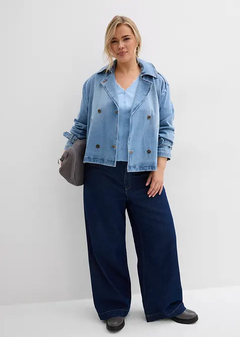 2-i-1-topp av 100% bomull, bonprix