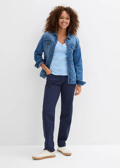 2-i-1-topp av 100% bomull, bonprix