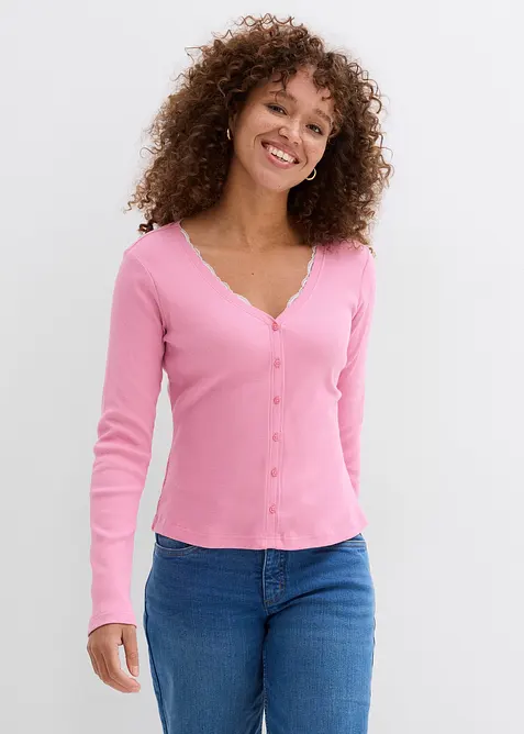 2-i-1-topp av 100% bomull, bonprix