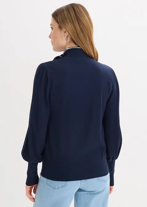 Genser i viskosemiks, bonprix