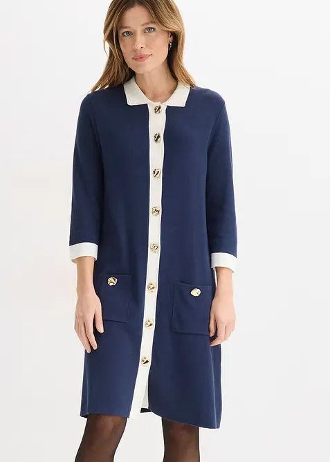 Strikket kjole, bonprix