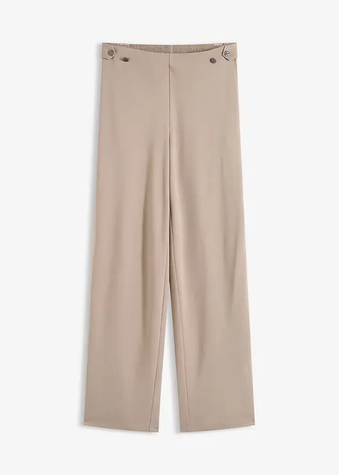 Jerseybukse med dekorativt spensel, bonprix