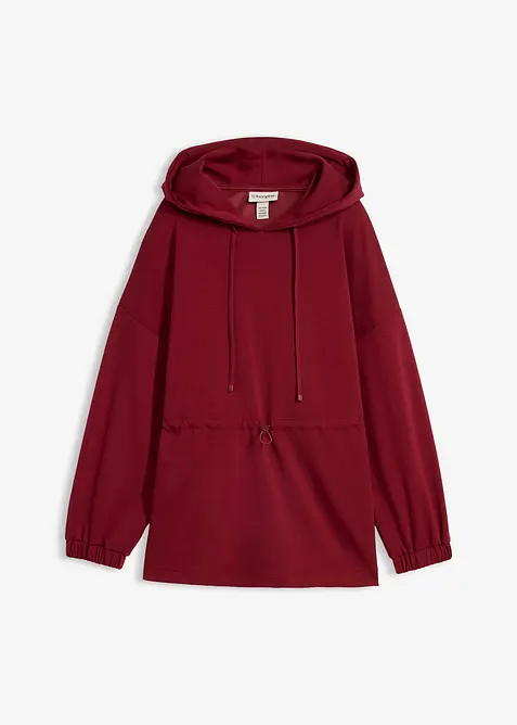 Lang sweatshirt av mykt scuba-materiale, bonprix