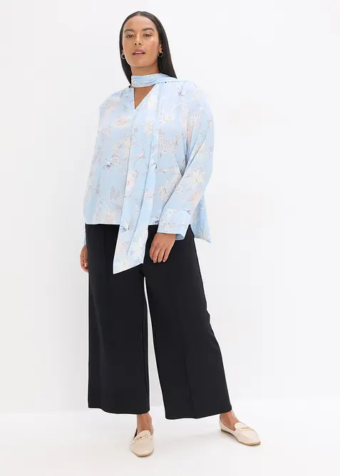 Tunika i tynn sateng, bonprix