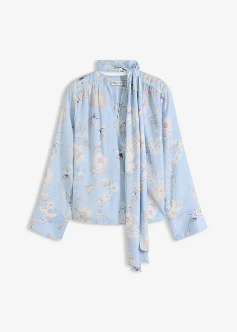 Tunika i tynn sateng, bonprix