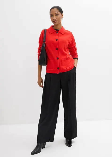 Cardigan i viskosemiks, bonprix