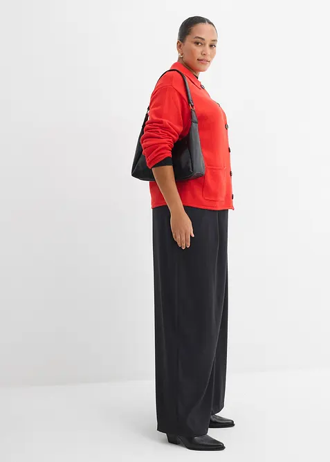 Cardigan i viskosemiks, bonprix